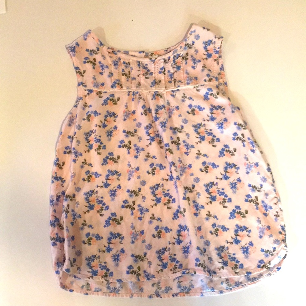 Wildflower tank blouse